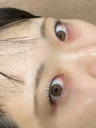 パーマ luana所属・ネイルとまつ毛パーマ 束感仕上げ💕環奈のマツエク・マツパデザイン