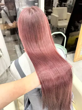 ロング カラー solua所属・さあや 【透け感/艶感】のヘアスタイル