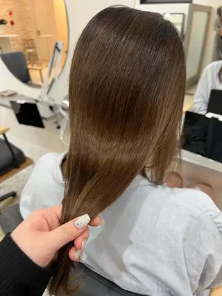 セミロング 透明感カラー/ RIKO🌺🥥のヘアスタイル