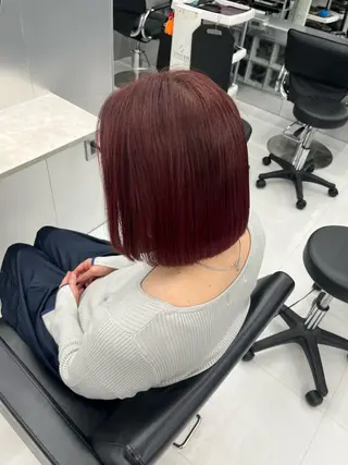 カラー pink hair 🩷mayu🩷のヘアスタイル