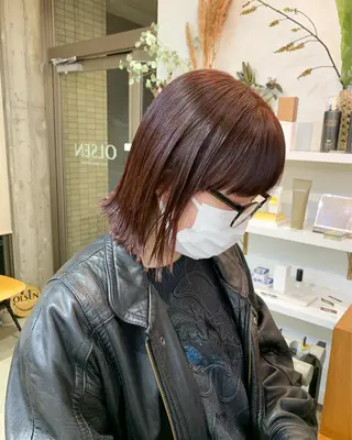 ミディアム カラー OLSEN D.B.A BALLOON HAIR所属・表参道OLSEN✂︎ nanamiのヘアスタイル
