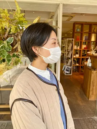 ショート BELLA阿部野 TOMOMIのヘアスタイル