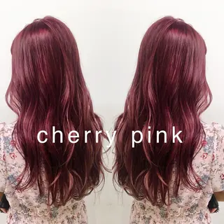 ロング カラー ♡透け感カラー 大賀哲平♡のヘアスタイル