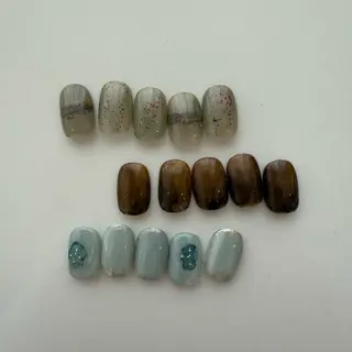 ネイル Yu_me 北堀江店所属・Yu_me 北堀江 chikaのネイルデザイン