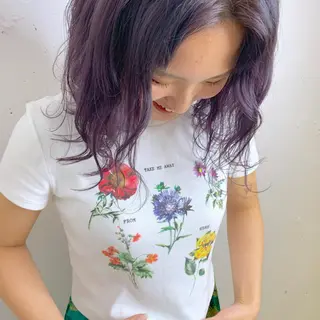 ショート カラー raika .のヘアスタイル