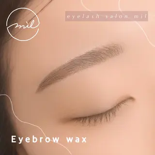 アイブロウ mil❤︎ Kahoのマツエク・マツパデザイン