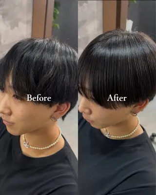 ショート メンズ メンズ矯正の スペシャリスト/札幌のヘアスタイル