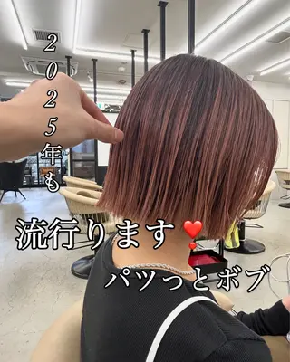 ショート sand osaka所属・きたやまこう /艶トリートメントのヘアスタイル