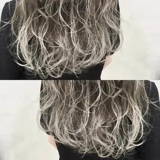 ロング カラー パーマ ヘアアレンジ tocca所属・毎月通える価格♪ 杉本真基のヘアスタイル