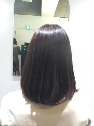 セミロング ✨あなたのお悩み解消 美容師✨TOMOKAのヘアスタイル