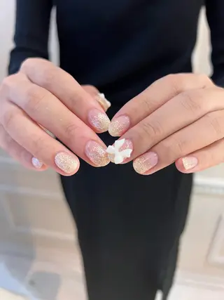 ネイル 🎀チーク/ちゅるん 🫧chisa🎀のネイルデザイン