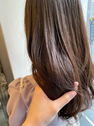 セミロング カラー パーマ apish aoyama所属・武 愛子の眉毛・アイブロウイメージ