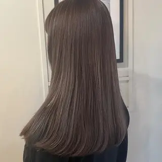 セミロング カラー ナガミネアリサ/ 学芸大学/海外ヘアのヘアスタイル