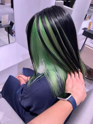 ロング カラー 艶カラーリスト 🌈銀座🌈牛込萌香のヘアスタイル