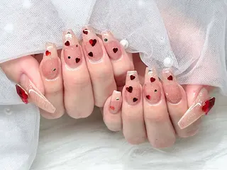 ネイル Nail Salon Ricel所属・WAKANA ‎𖤐 ̖́-‬のネイルデザイン