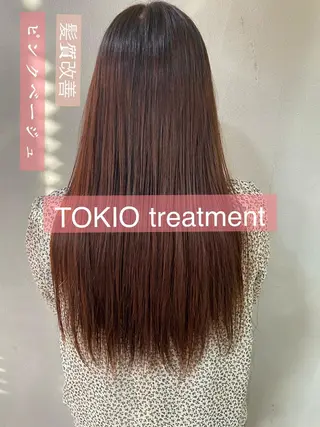 セミロング カラー 舟橋 りんかのヘアスタイル
