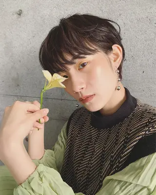 ショート レイヤーカット ✨️奥田良太✨️のヘアスタイル