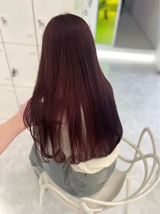 ロング 🥀ワンホン風暖色 カラーRISA🥀のヘアスタイル