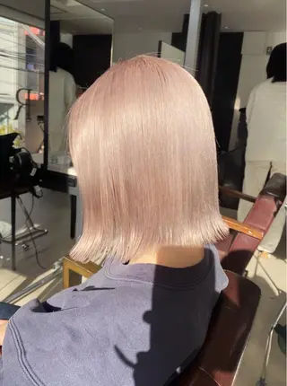 ショート 艶髪カラー✨ misaki .のヘアスタイル