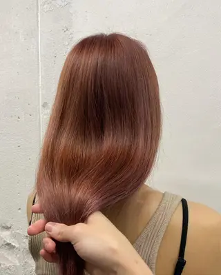 ロング 🍓URARA 🥀最強ハイトーン❤のヘアスタイル