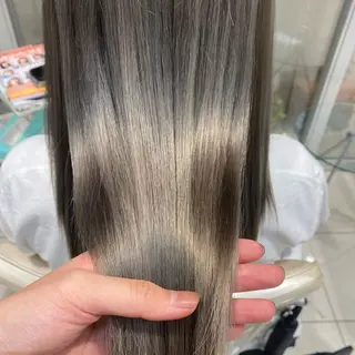 ロング JILL    hair所属・maki💖 ボブ/縮毛矯正のヘアスタイル