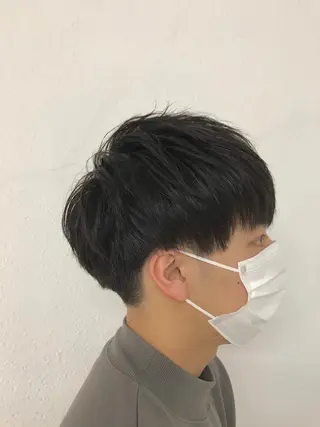 ショート パーマ メンズ 【東北メンズヘア1 位受賞🥇】本間祐太のヘアスタイル