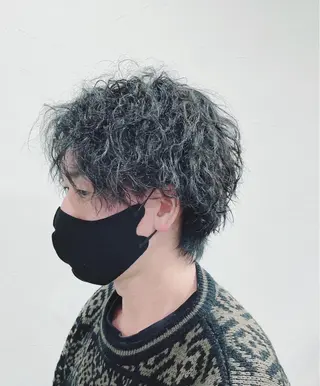 ミディアム メンズ かんばら りょーいのヘアスタイル