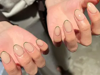 ネイル fumina 💚💛のネイルデザイン