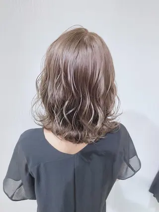 ミディアム カラー ヘアアレンジ 【Diar】オーナー アキヨシケンタのヘアスタイル
