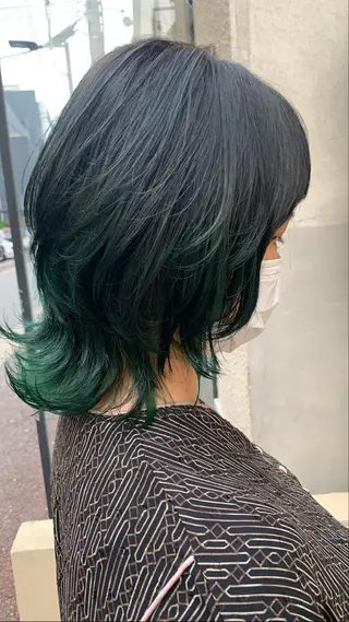 ミディアム AMI🎀韓国ヘア keshiki大名のヘアスタイル