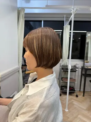 ショート an🦋ショートボブ /ショート【銀座】のヘアスタイル