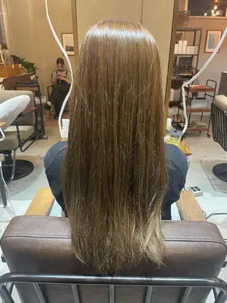 ロング カラー Hair ruup Rell所属・デザインカラー/スパ 竹西 成美のヘアスタイル