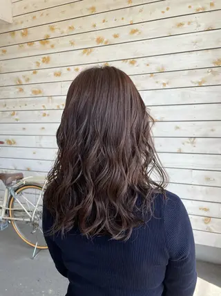 ロング カラー 🌸小掛🌸 豊橋外国人風カラーのヘアスタイル