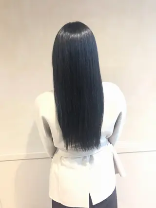 ロング 所渉/韓国レイヤー /ウルフカットのヘアスタイル