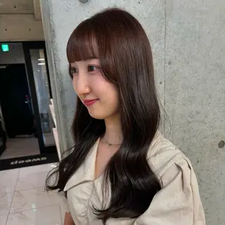 ロング カラー Miyu🎀レイヤー ／透明感カラー🪽のヘアスタイル