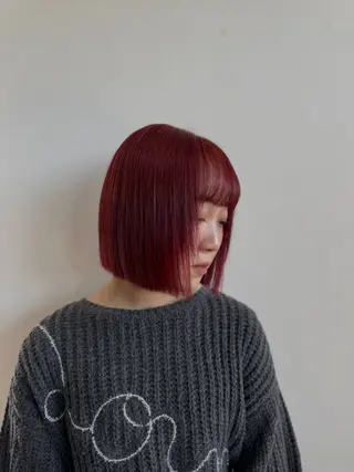 ショート カラー 中谷 あずみのヘアスタイル