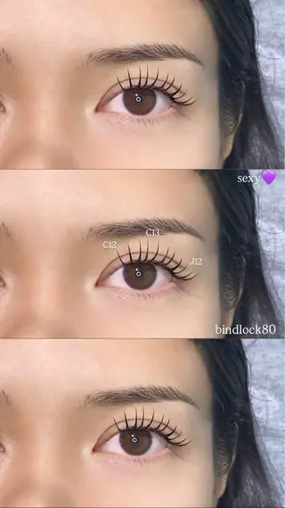 マツエク・マツパ Eye Lash Salon Vivi 岐阜店所属・Vivi miuのマツエク・マツパデザイン
