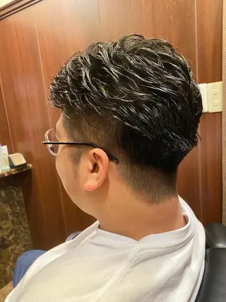 ミディアム 齋藤 大晟のヘアスタイル