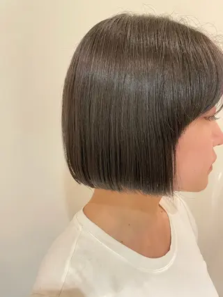ショート ボブカット 佐々木 祐太のヘアスタイル
