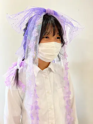 ロング ヘアアレンジ 似合わせ.ﾍｱｾｯﾄ 得意🌹井上美沙のヘアスタイル