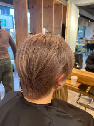 ミディアム カラー Sia中野新橋 『JUNYA』のヘアスタイル