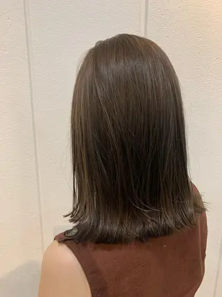 ミディアム カラー Lolonois梅田 /Okazaki:)のヘアスタイル