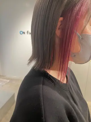 ミディアム ON_fleek所属・藤本 祥実のヘアスタイル