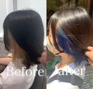 ミディアム 【酸性ストレート】 宮下和明のヘアスタイル