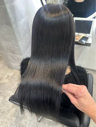 ロング 横山 穂乃花のヘアスタイル