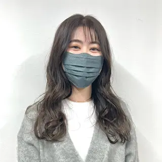 ロング カラー ✨韓国/外国人風✨ 江原巧のヘアスタイル
