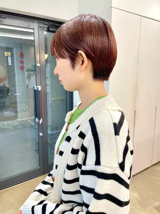 ショート カラー pole所属・【pole】 minaのヘアスタイル