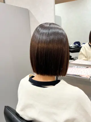 ショート まとまるツヤ髪カット ┆たんげ なるみのヘアスタイル