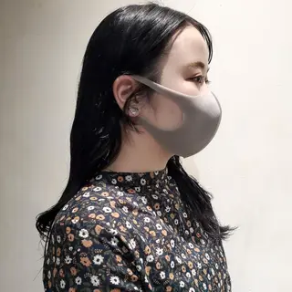 ロング カラー 韓国レイヤー suzuのヘアスタイル