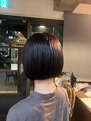 カラー パーマ 松原 樹里のヘアスタイル